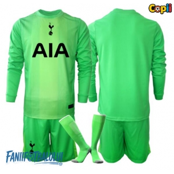 Tottenham Hotspur Portarii Echipament de Fotbal Replică 2025-26 Copii Acasa Mâneci Lungi (+ Șorturi)